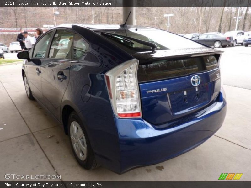 Blue Ribbon Metallic / Bisque 2011 Toyota Prius Hybrid II