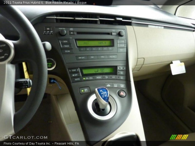 Blue Ribbon Metallic / Bisque 2011 Toyota Prius Hybrid II