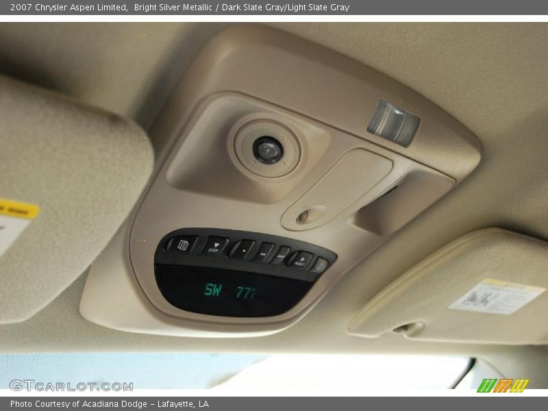 Controls of 2007 Aspen Limited