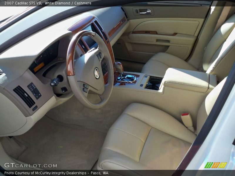 White Diamond / Cashmere 2007 Cadillac STS V8