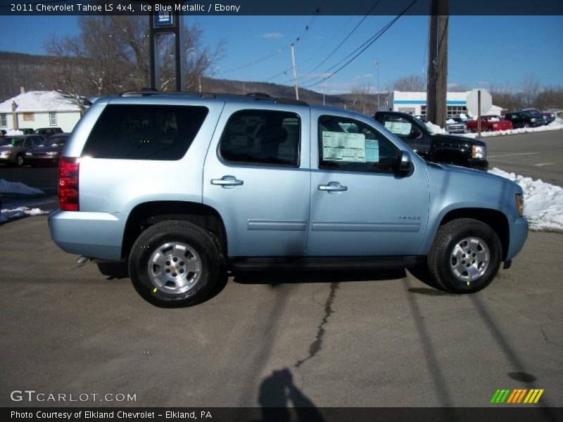 Ice Blue Metallic / Ebony 2011 Chevrolet Tahoe LS 4x4