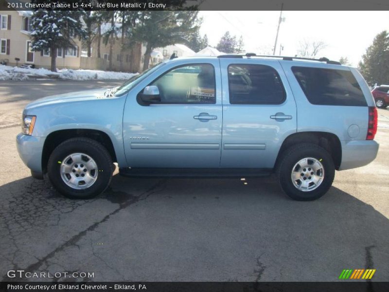 Ice Blue Metallic / Ebony 2011 Chevrolet Tahoe LS 4x4