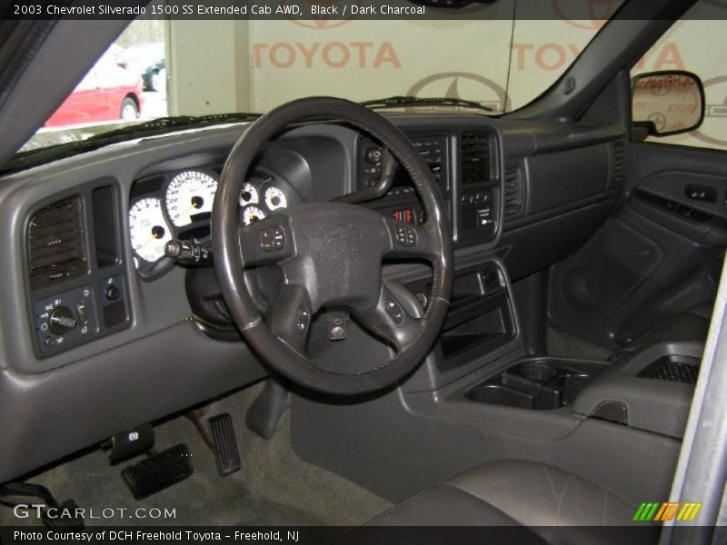 Dark Charcoal Interior - 2003 Silverado 1500 SS Extended Cab AWD 