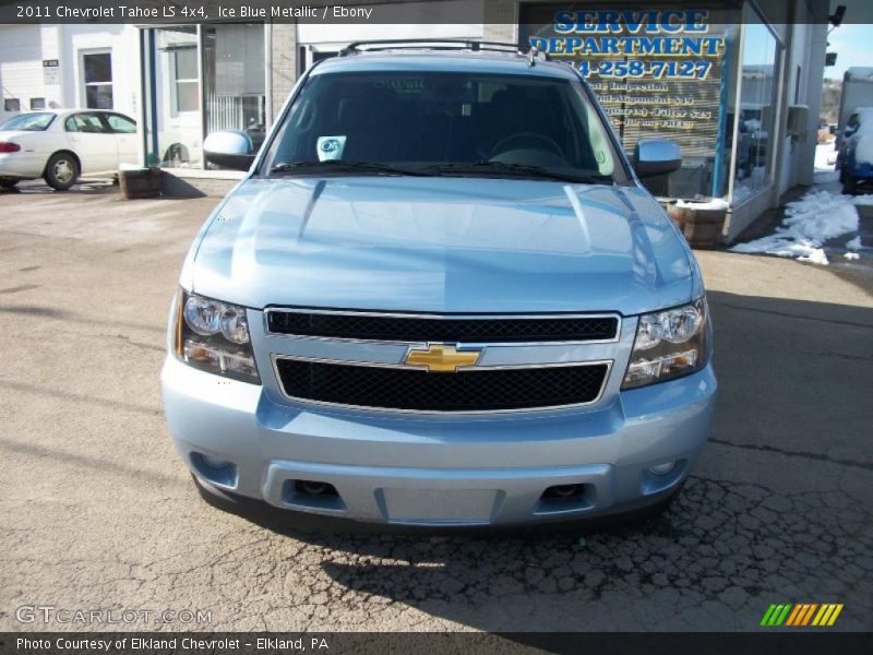 Ice Blue Metallic / Ebony 2011 Chevrolet Tahoe LS 4x4