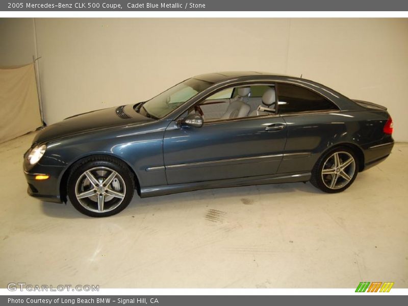  2005 CLK 500 Coupe Cadet Blue Metallic