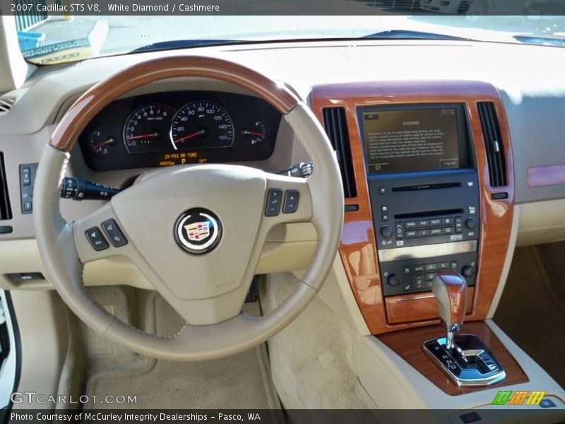 White Diamond / Cashmere 2007 Cadillac STS V8