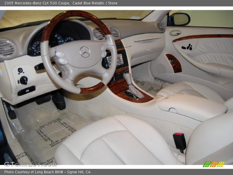 Stone Interior - 2005 CLK 500 Coupe 