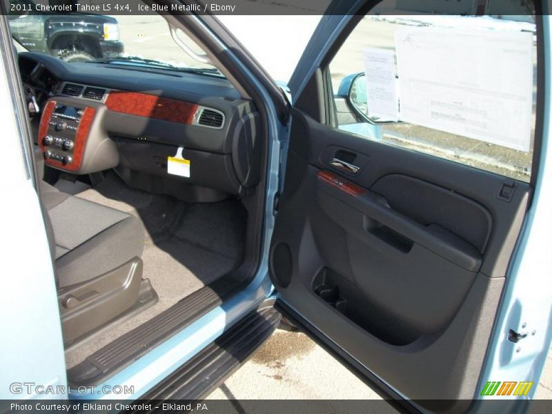 Ice Blue Metallic / Ebony 2011 Chevrolet Tahoe LS 4x4