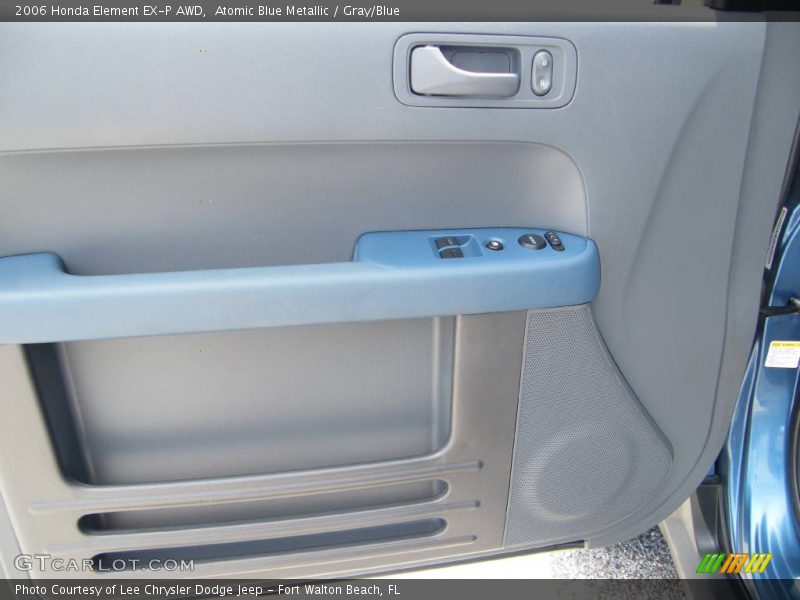 Atomic Blue Metallic / Gray/Blue 2006 Honda Element EX-P AWD