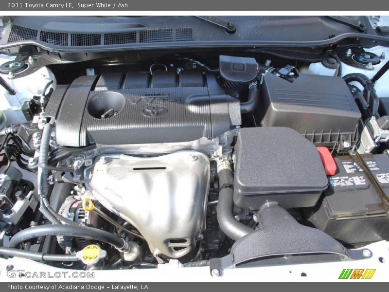 Super White / Ash 2011 Toyota Camry LE