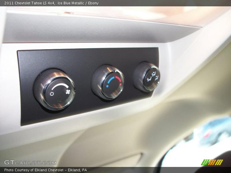 Ice Blue Metallic / Ebony 2011 Chevrolet Tahoe LS 4x4
