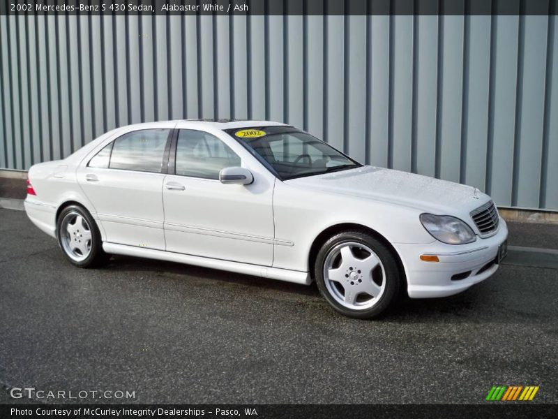 Alabaster White / Ash 2002 Mercedes-Benz S 430 Sedan