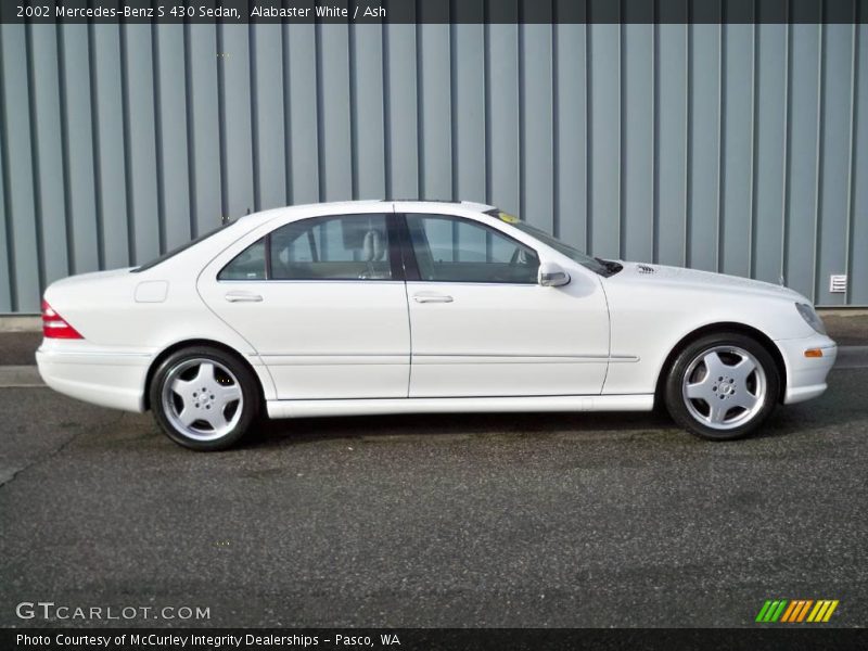 Alabaster White / Ash 2002 Mercedes-Benz S 430 Sedan