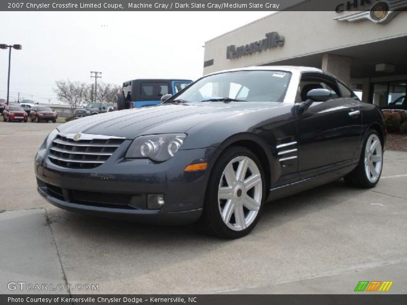 Machine Gray / Dark Slate Gray/Medium Slate Gray 2007 Chrysler Crossfire Limited Coupe