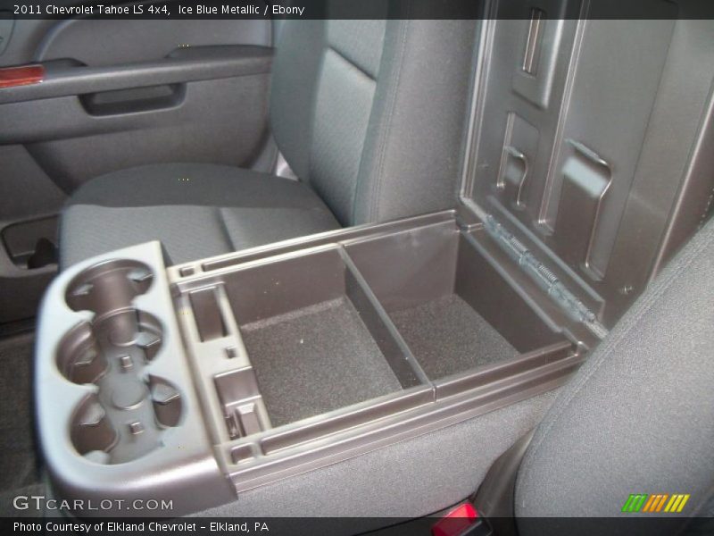 Ice Blue Metallic / Ebony 2011 Chevrolet Tahoe LS 4x4