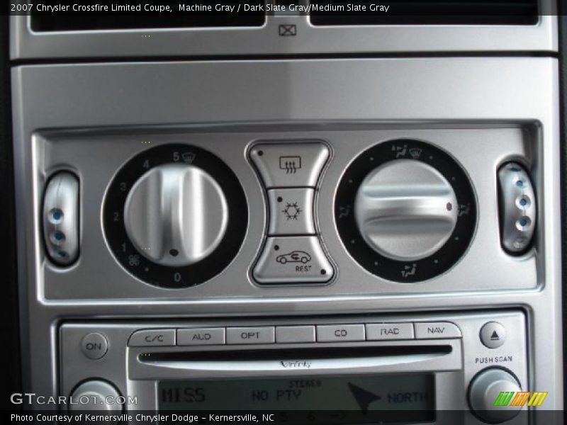 Controls of 2007 Crossfire Limited Coupe