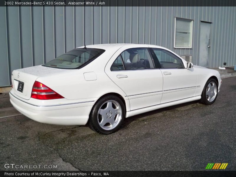 Alabaster White / Ash 2002 Mercedes-Benz S 430 Sedan