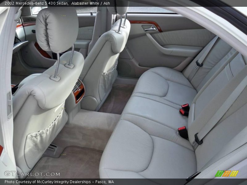 Alabaster White / Ash 2002 Mercedes-Benz S 430 Sedan
