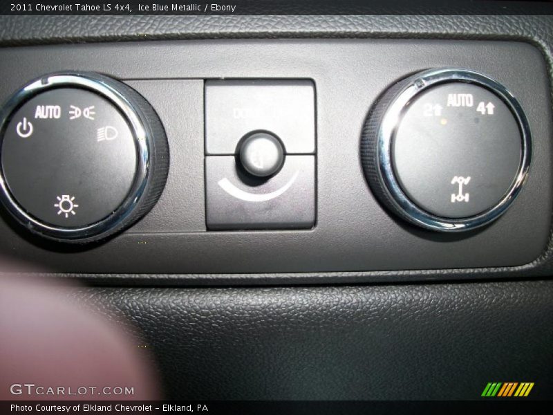 Controls of 2011 Tahoe LS 4x4