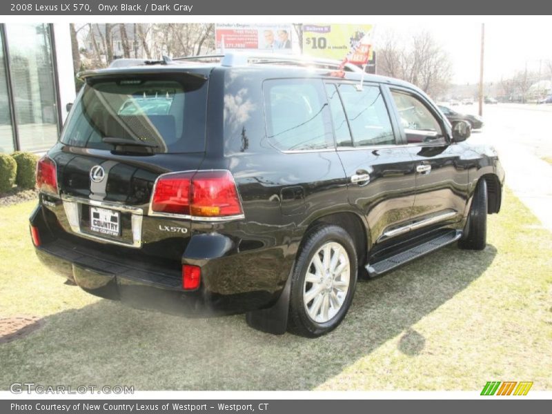 Onyx Black / Dark Gray 2008 Lexus LX 570