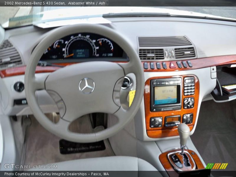 Alabaster White / Ash 2002 Mercedes-Benz S 430 Sedan