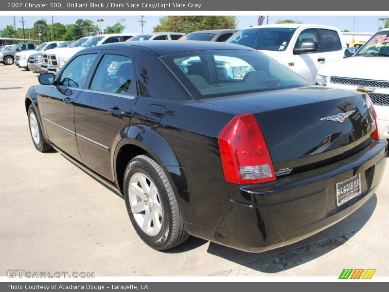 Brilliant Black / Dark Slate Gray/Light Slate Gray 2007 Chrysler 300