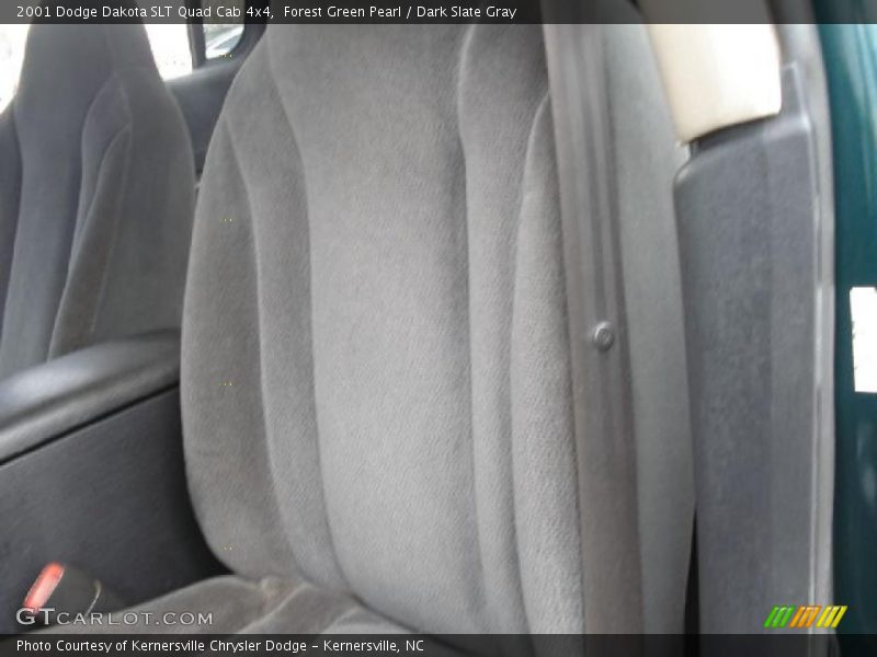 Forest Green Pearl / Dark Slate Gray 2001 Dodge Dakota SLT Quad Cab 4x4