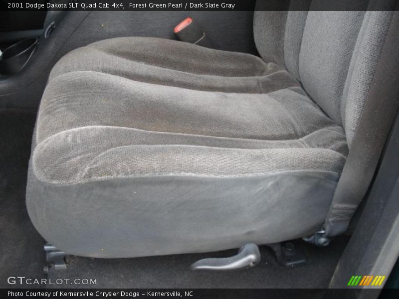 Forest Green Pearl / Dark Slate Gray 2001 Dodge Dakota SLT Quad Cab 4x4
