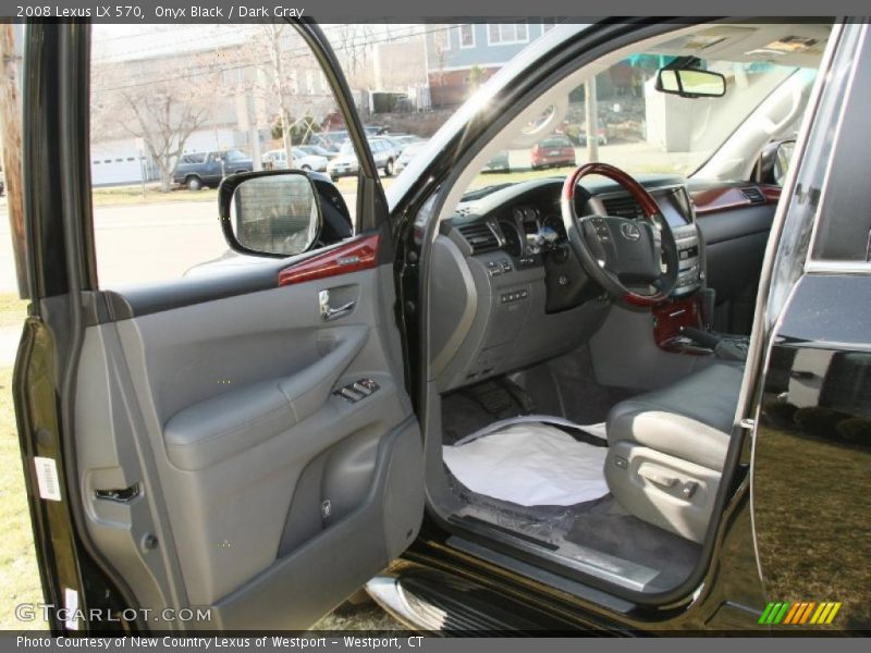 Onyx Black / Dark Gray 2008 Lexus LX 570