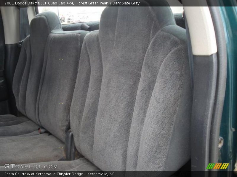 Forest Green Pearl / Dark Slate Gray 2001 Dodge Dakota SLT Quad Cab 4x4