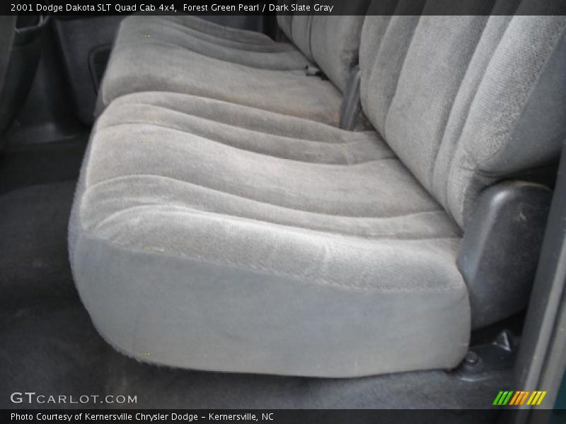 Forest Green Pearl / Dark Slate Gray 2001 Dodge Dakota SLT Quad Cab 4x4