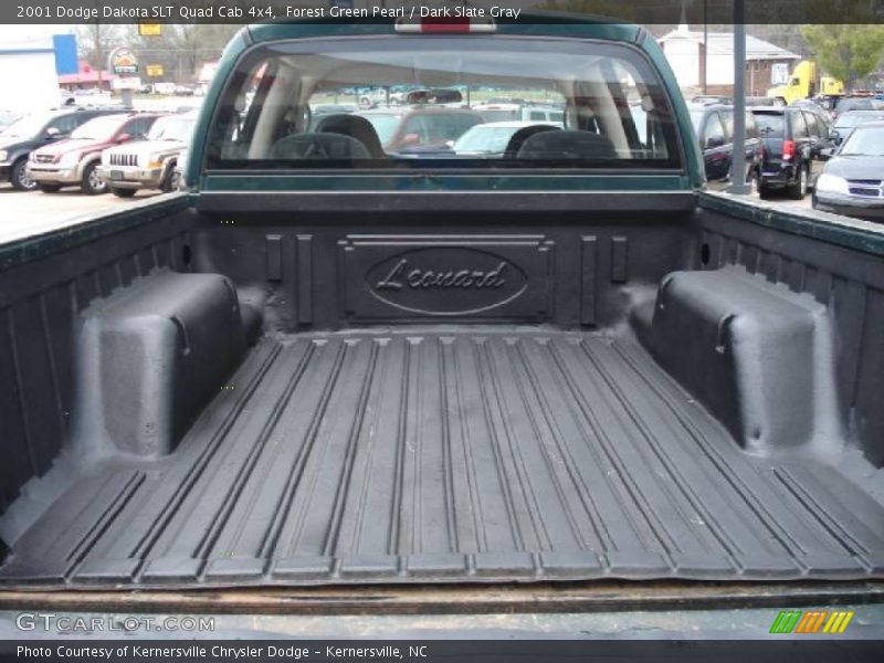 Forest Green Pearl / Dark Slate Gray 2001 Dodge Dakota SLT Quad Cab 4x4