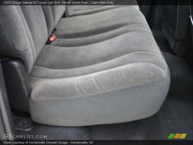 Forest Green Pearl / Dark Slate Gray 2001 Dodge Dakota SLT Quad Cab 4x4