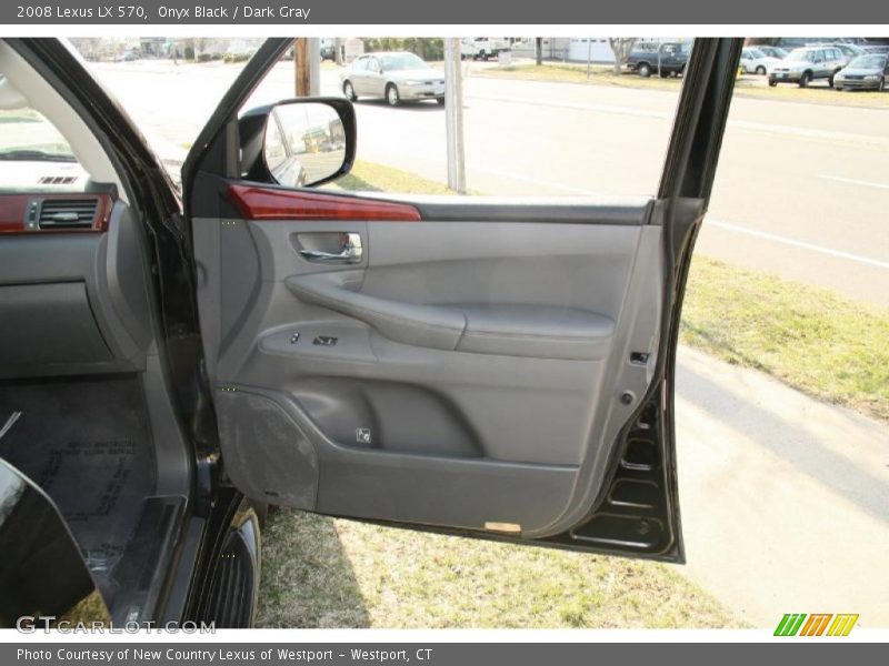 Onyx Black / Dark Gray 2008 Lexus LX 570