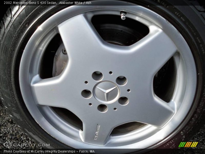 Alabaster White / Ash 2002 Mercedes-Benz S 430 Sedan