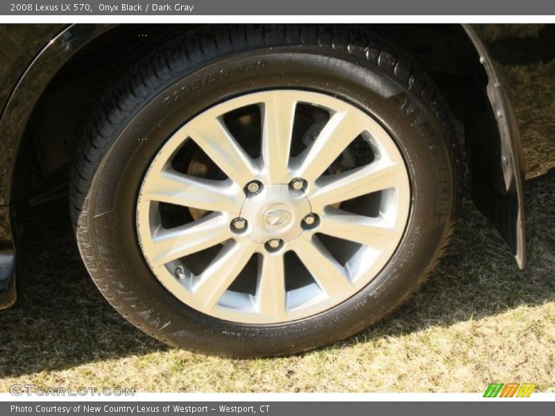 Onyx Black / Dark Gray 2008 Lexus LX 570