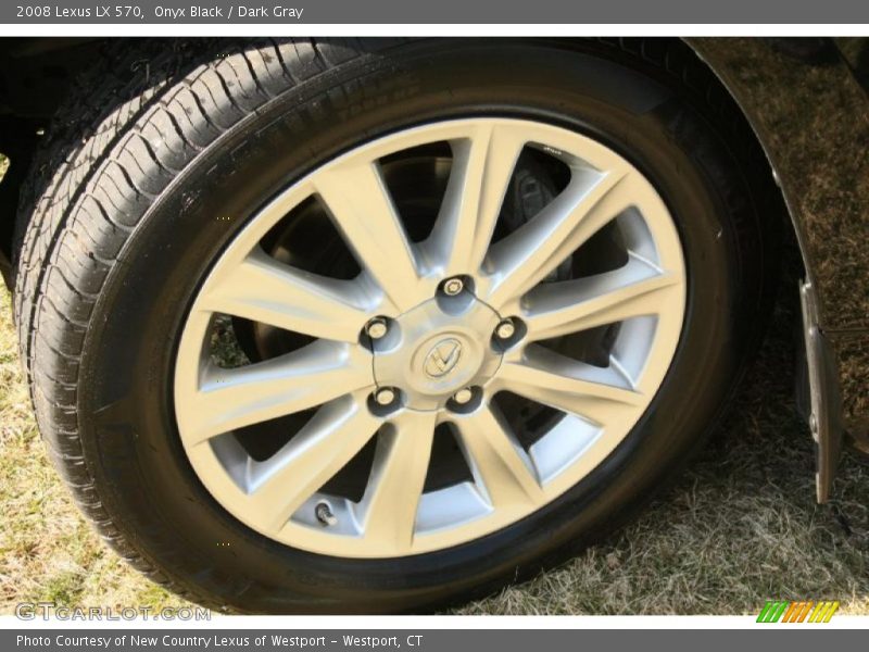 Onyx Black / Dark Gray 2008 Lexus LX 570