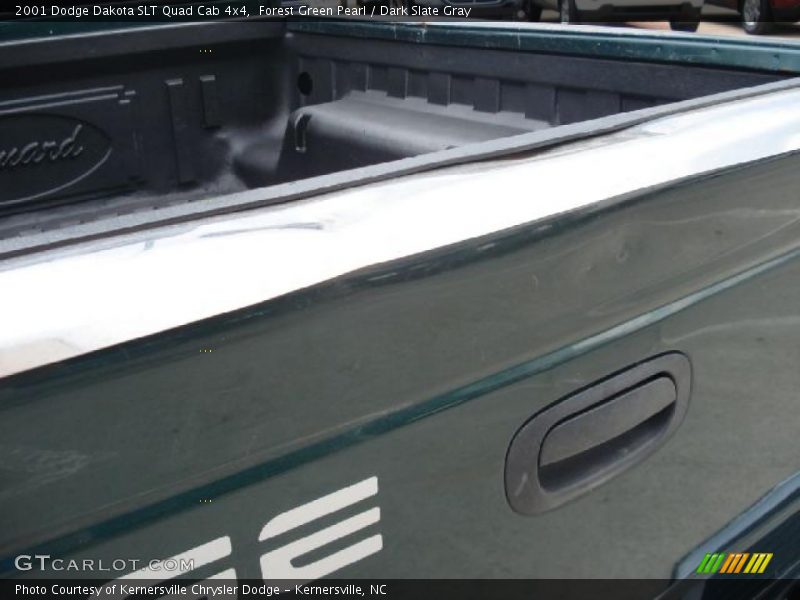 Forest Green Pearl / Dark Slate Gray 2001 Dodge Dakota SLT Quad Cab 4x4