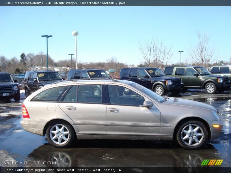 Desert Silver Metallic / Java 2003 Mercedes-Benz C 240 4Matic Wagon