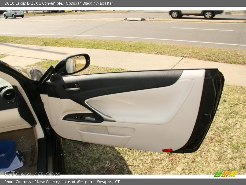 Obsidian Black / Alabaster 2010 Lexus IS 250C Convertible