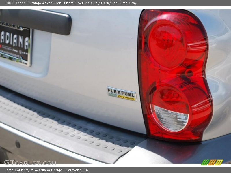 Bright Silver Metallic / Dark/Light Slate Gray 2008 Dodge Durango Adventurer