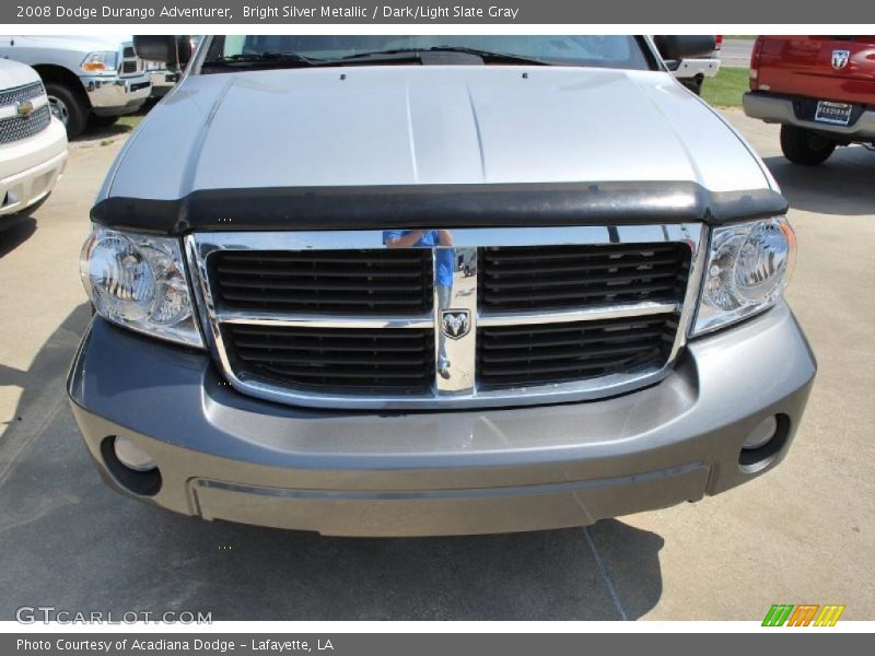 Bright Silver Metallic / Dark/Light Slate Gray 2008 Dodge Durango Adventurer