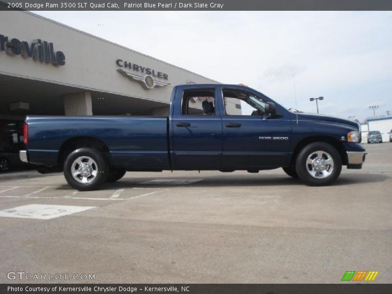 Patriot Blue Pearl / Dark Slate Gray 2005 Dodge Ram 3500 SLT Quad Cab