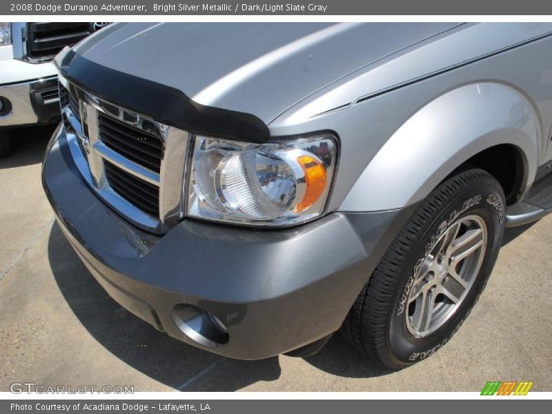 Bright Silver Metallic / Dark/Light Slate Gray 2008 Dodge Durango Adventurer