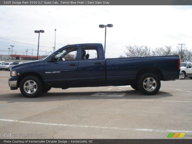 Patriot Blue Pearl / Dark Slate Gray 2005 Dodge Ram 3500 SLT Quad Cab