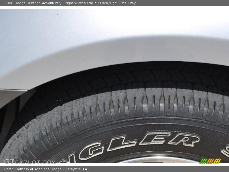 Bright Silver Metallic / Dark/Light Slate Gray 2008 Dodge Durango Adventurer