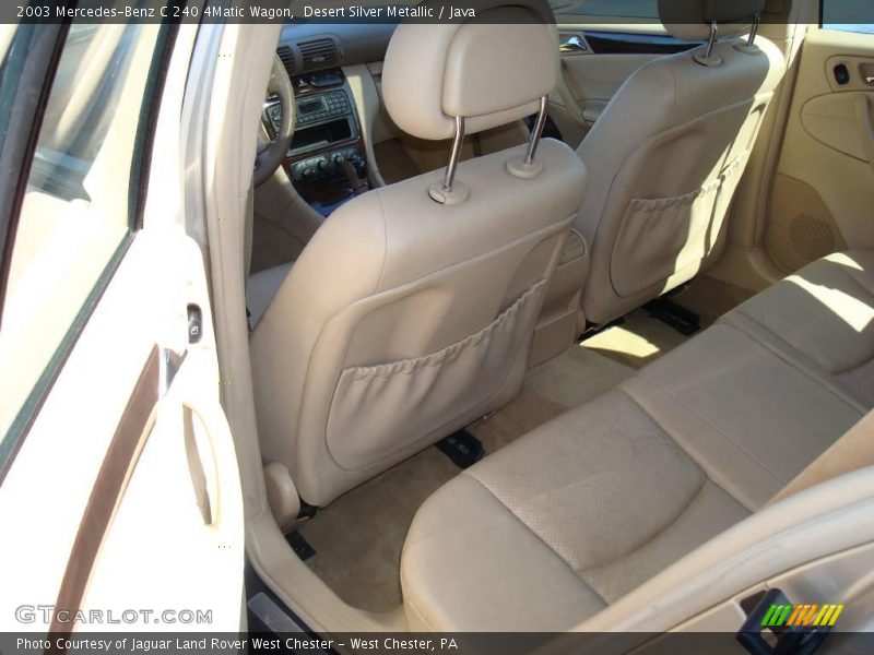 Desert Silver Metallic / Java 2003 Mercedes-Benz C 240 4Matic Wagon