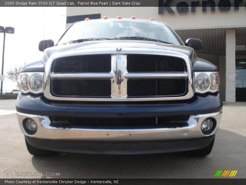 Patriot Blue Pearl / Dark Slate Gray 2005 Dodge Ram 3500 SLT Quad Cab