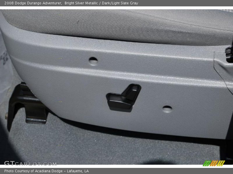 Bright Silver Metallic / Dark/Light Slate Gray 2008 Dodge Durango Adventurer
