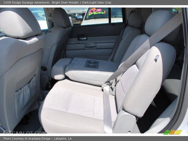  2008 Durango Adventurer Dark/Light Slate Gray Interior